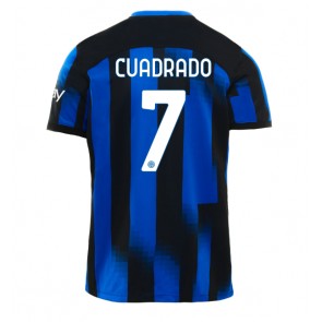 Maillot de foot Inter Milan Juan Cuadrado #7 Domicile 2023-24 Manches Courte